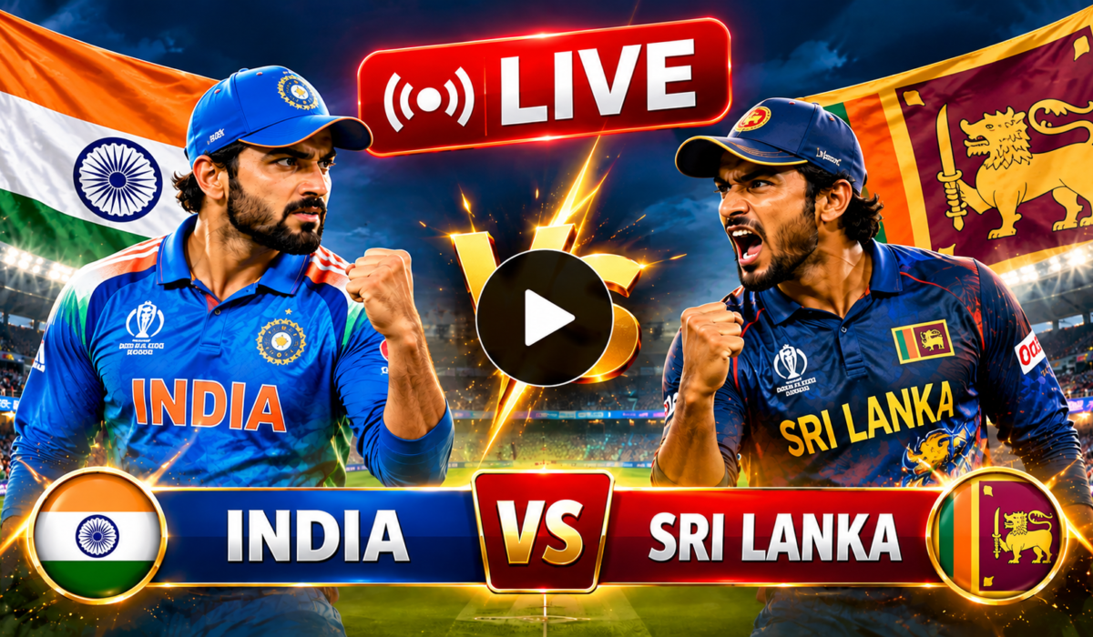 India vs Sri Lanka Live Match Today