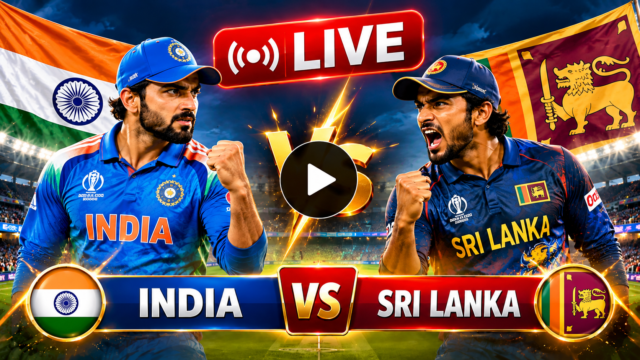 India vs Sri Lanka Live Match Today 🏏 | IND vs SL Live Cricket Match