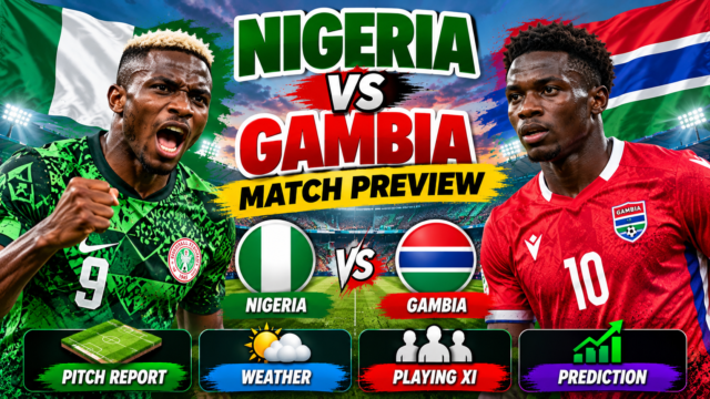 Nigeria vs Gambia Pitch Report Today | NCF Oval 2 Abuja Pitch, Weather, Playing XI & Prediction