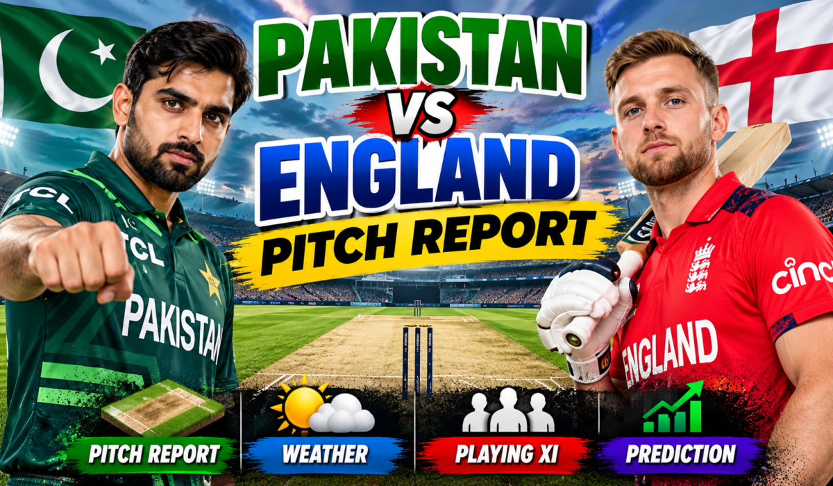 Pakistan vs England Pitch Report Rawalpindi Cricket Stadium - CricketMatchZone.com