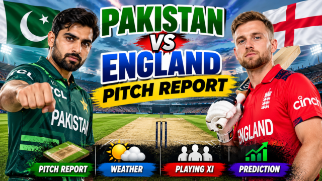 Pakistan vs England Pitch Report | Rawalpindi Pitch | Weather, Playing XI & Prediction